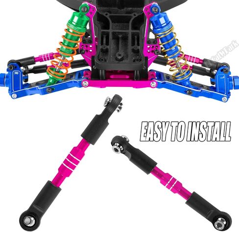 ألومنيوم ترنوبوكل روابط كامبر ترقيات جزء من 1/10 Slash 2WD VXL/Rustler 2WD VXL/Bandit 2WD VXL/Stampede 2WD VXL ، RC Alloy القبعة القابلة للتعديل ، الأخضر ، الأخضر in Kuwait