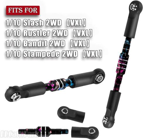 ألومنيوم ترنوبوكل روابط كامبر ترقيات جزء من 1/10 Slash 2WD VXL/Rustler 2WD VXL/Bandit 2WD VXL/Stampede 2WD VXL ، RC Alloy القبعة القابلة للتعديل ، الأخضر ، الأخضر in Kuwait