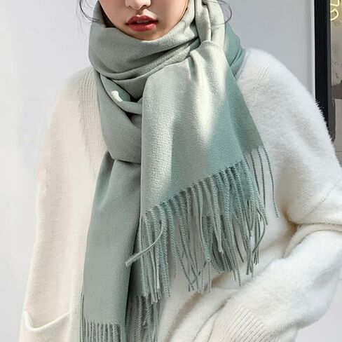 Floralies Cashmere Scarf for Women 80''*27'' Ladies Scarfs Gift Box Pashmina Shawls and Wraps Thick Oversized Scarf Winter in Kuwait