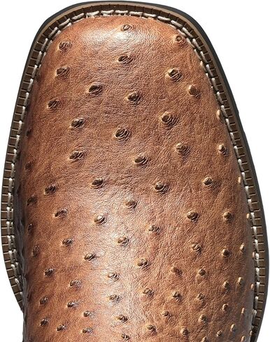 IUV Cowboy Boots For Men Western Ostrich Durable Fashionable Embroidered Pull On Slip Resistant Assorted Colors Boots in Saudi Arabia