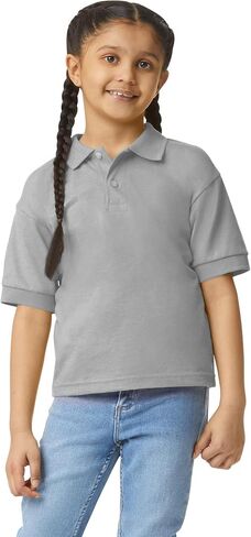 Gildan Boys DryBlend Short Sleeve Polo, Style G8800b, 3-Pack in Saudi Arabia