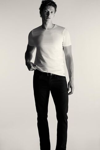 Men's 2pk Organic Cotton Crew Neck Tee in Saudi Arabia