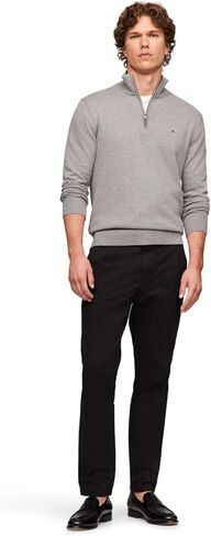 Tommy Hilfiger Men's Lightweight Pullover Quarter Zip Sweater in Saudi Arabia