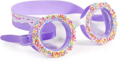 Bling 2O Kids Swimming Goggles - Swim Goggles for Girls - Anti Fog, No Leak, Non Slip, UV Protection with Hard Travel Case - 8+ (Blue Mermaid) in Saudi Arabia