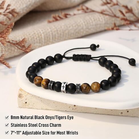 TONY & SANDY First Day of School Bracelet Back to School Gifts for Students Boys Men Son Grandson Nephew Friends, Graduation Gifts for Him in Kuwait