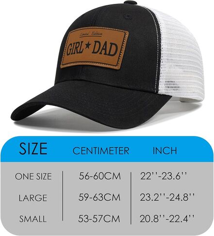 Girl and Dad Hat Gifts for Father Men from Daughter Wife,Fathers Day,Birthday,Christmas in Kuwait