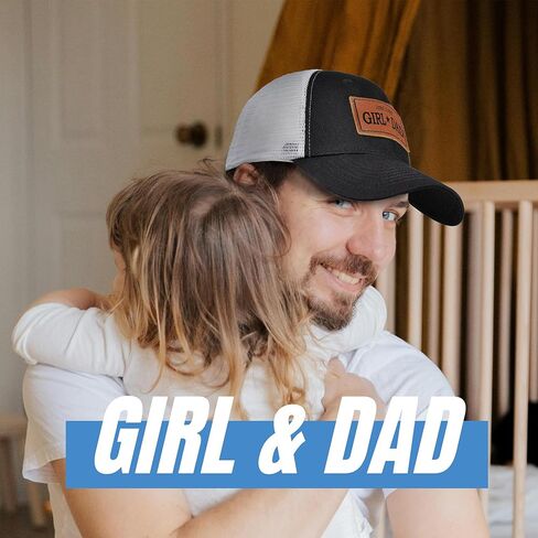 Girl and Dad Hat Gifts for Father Men from Daughter Wife,Fathers Day,Birthday,Christmas in Kuwait