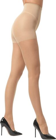 EVERSWE 3 Pairs Women's Sheer Tights 20D, High Waist Control Top Pantyhose Hosiery in Saudi Arabia