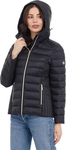 Michael Kors Women's Hooded Packable Puffer Jacket in Kuwait