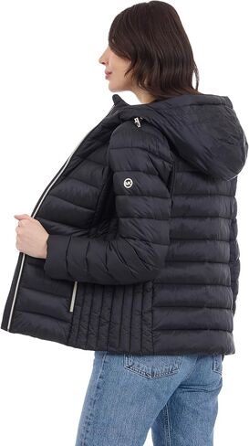 Michael Kors Women's Hooded Packable Puffer Jacket in Kuwait