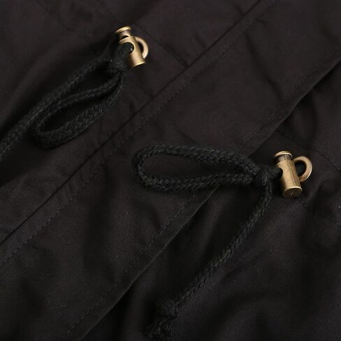 السترات العسكرية العسكرية غير الرسمية للسيدات ANORAK فائدة عالية الخصر الرباط ZIP UP غطاء محرك السيارة in Kuwait