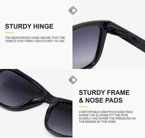 Polarized Sunglasses Womens Trendy Classic Retro Womens Sunglasses Men Driving Sun Glasses UV Protection in Kuwait