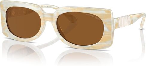 Michael Kors Women's Mk2215 Bordeaux Rectangular Sunglasses in Saudi Arabia