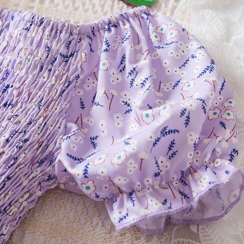 nnjxd فتاة صغيرة الفتاة الأزهار فستان الأميرة Girls Casaul مطبوعة A-Line Sundress in Kuwait