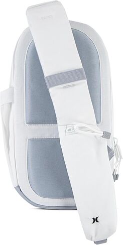 Hurley Men's Crossbody Sling Bag, Black, One Size in Saudi Arabia