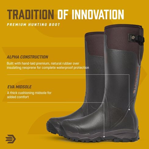 لاكروس حذاء صيد للرجال من الفابورلي برو 18 انش 800 غرام مقاوم للماء in Kuwait