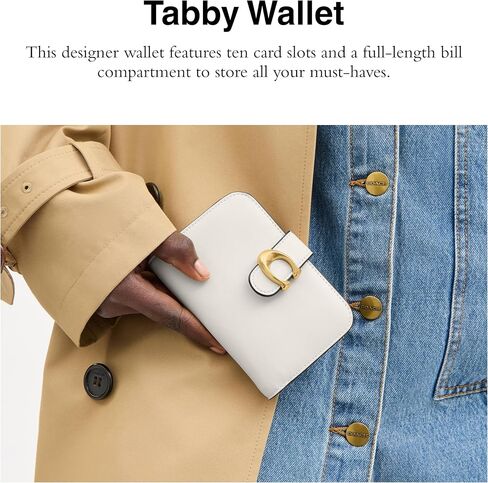 Coach Women's Tabby Bi-Fold Wallet in Saudi Arabia