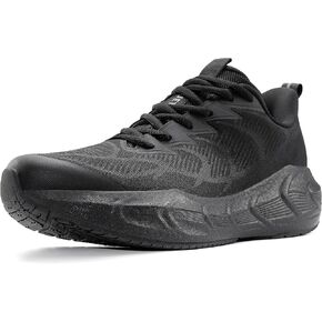 Men's Walking Running Tennis Shoes Comfortable Breathable Lightweight Cushioning Non-Slip Fashion Sneakers for Athletic Gym Workout
