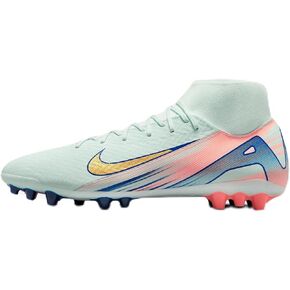 Nike Superfly 10 Academy Mercurial Dream Speed AG High-Top Soccer Cleats (FZ1191-300, Barely Green/Crimson Pulse/Metallic Gold Coin)
