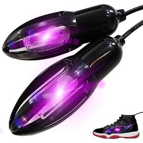 UV Shoe Sanitizer for Fungus - Ultraviolet Light Shoes Boots Sneaker Deodorizer Dryer - Electric Boot Cleaner and Sanitizers