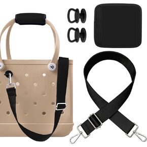 XYFuuee Strap Wrap for Bogg Bag Accessories, Adjustable Crossbody Shoulder Straps Replacement for Beach Rubber Tote Bog Bag
