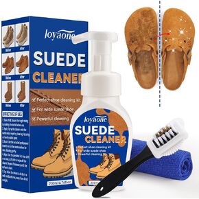 Suede Shoe Cleaner, Premium Sneaker Cleaning Kit with Brush for Nubuck, Knit, Boots, Trainer, Sneaker, Leather