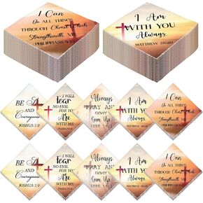 Christian Men Handkerchief Bulk Fathers Day Gift Bible Verse Gift Church Religious Inspirational Quote