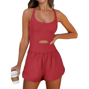 anrabess women rompers rection exercise ongy pute plestuits gym heoga ompits 2025 summer active wear clothes
