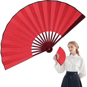 2025 Boots on The Ground Hand Fan for Line Dancing - Large Holographic Folding Fan Clap Fans Popping Sounds - Women's Hand Fan Foldable for Dancing (Black)