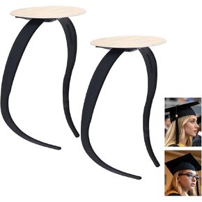 Graduation Cap Headband Insert,Compatible with Eyeglasses,Secures Grad Hat & Keeps Hairstyle,Present for Graduate