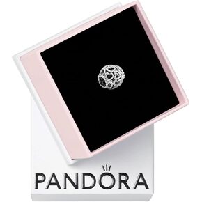 PANDORA Hearts All Over Charm - Bracelet Charm for PANDORA Moments Bracelets - Stunning Women's Jewelry - Gift for Women in Your Life - Made with Sterling Silver - With Gift Box