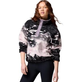 Columbia Women's Helvetia Ii Printed Cropped Half Snap