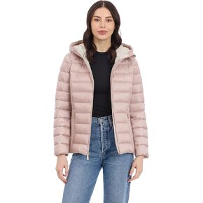 Michael Kors Women's Hooded Packable Puffer Jacket