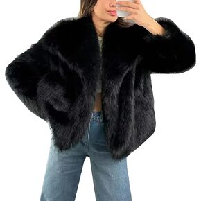 cozypoin womens faux fur fur stack