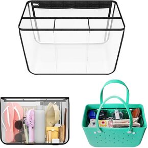 LBF Clear Beach Bag Compatible with Bogg Bag Accessories XL PVC Organizing Your Bags and Divide Space