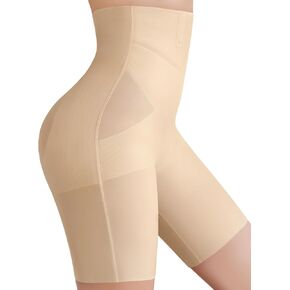 Djpoaug Tummy Control Shapewear for Women, High Waisted Body Shaper Shorts Butt Lifting Shapewear Panties Under Dress