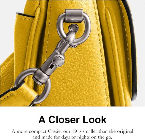 Coach Coated Canvas Signature Cassie Crossbody 19 in Saudi Arabia