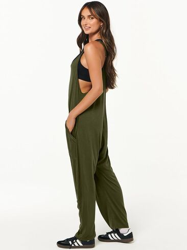 ANRABESS Jumpsuits for Women Casual Summer Overalls Sleeveless Spaghetti Strap Romper Jumpers Trendy Beach Vacation Outfits in Saudi Arabia