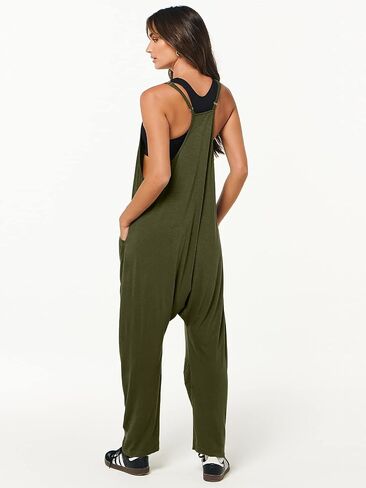 ANRABESS Jumpsuits for Women Casual Summer Overalls Sleeveless Spaghetti Strap Romper Jumpers Trendy Beach Vacation Outfits in Saudi Arabia