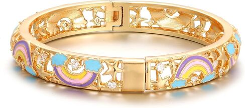 Ethlyn Gold مطلي بالأطفال المفتوحين للأطفال Baby Barkles Barcelets Birthday Histricl Higds Hirdents Friday for Children in Kuwait