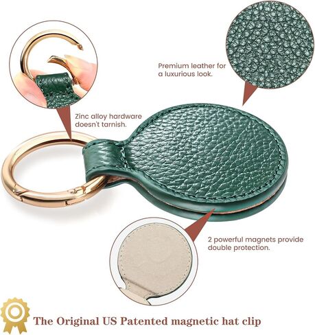 Niveaya Magnetic Hat Clip for Travel on Bag - Magnet Storage Hook, Vacation Traveling Essentials Accessory in Saudi Arabia