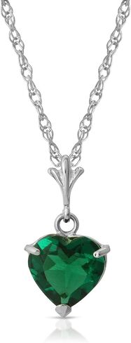 14k Solid YELLOW ROSE WHITE Gold Pendant Necklace Brilliant Cut Heart Shaped Genuine Gemstone Grade AA /AAA NATURAL Handcrafted Fine Jewelry Solid Gold Genuine Gemstone. Anniversary Birthday Mother's Day Valentines Graduation, Christmas Spring Summer New  in Saudi Arabia