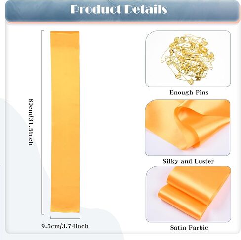 MixTeach 36 Pack Blank Satin Sash Plain Sashes DIY Personalized Senior Sashes for Pageants Moms Brides Graduation Wedding in Saudi Arabia