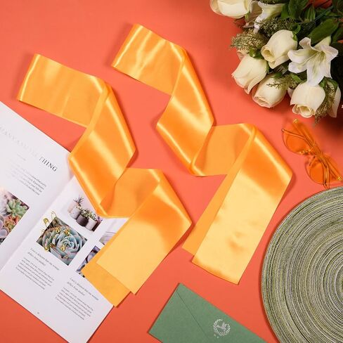 MixTeach 36 Pack Blank Satin Sash Plain Sashes DIY Personalized Senior Sashes for Pageants Moms Brides Graduation Wedding in Saudi Arabia