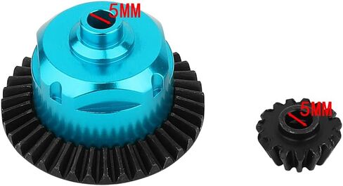 مجموعة الترس التفاضلية المعدنية ل Tamiya TT-02 TT-02B TT02 TT02B 1/10 RC Toys Upgrade Parts (Red) in Kuwait