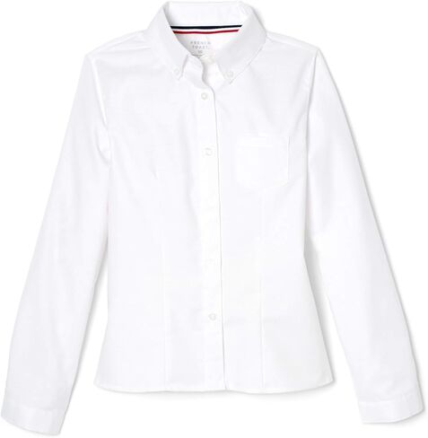 French Toast Girls' Long Sleeve Oxford Blouse in Saudi Arabia