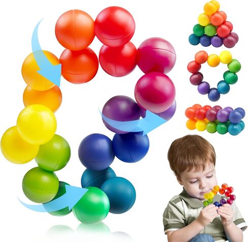 Autism Sensory Fidget Toys Easter Eggs Basket Stuffer Gigts for Kids Toddler, Autistic ADHD Figette Ball Calm Down Toddlers Activities for 3-5, Airplane Car Travel Essentials Toys for Kids Age 5-7 in Kuwait