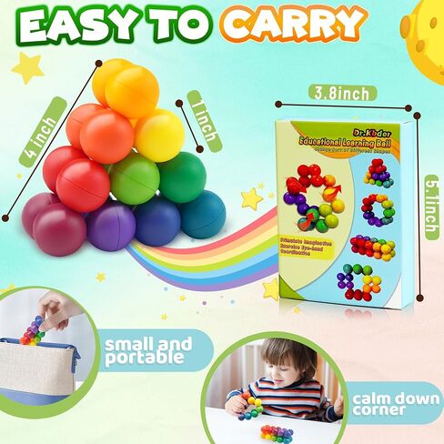 Autism Sensory Fidget Toys Easter Eggs Basket Stuffer Gigts for Kids Toddler, Autistic ADHD Figette Ball Calm Down Toddlers Activities for 3-5, Airplane Car Travel Essentials Toys for Kids Age 5-7 in Kuwait