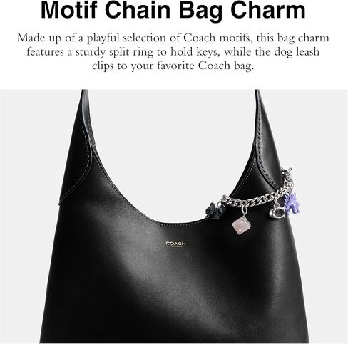 Coach womens Motif Chain Bag Charm in Saudi Arabia
