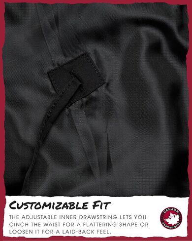 CANADA WEATHER GEAR Womens Utility Jacket - Long Sleeve Zip Up Hooded Safari Military Anorak Jackets for Women (Sizes: S-2XL) in Kuwait